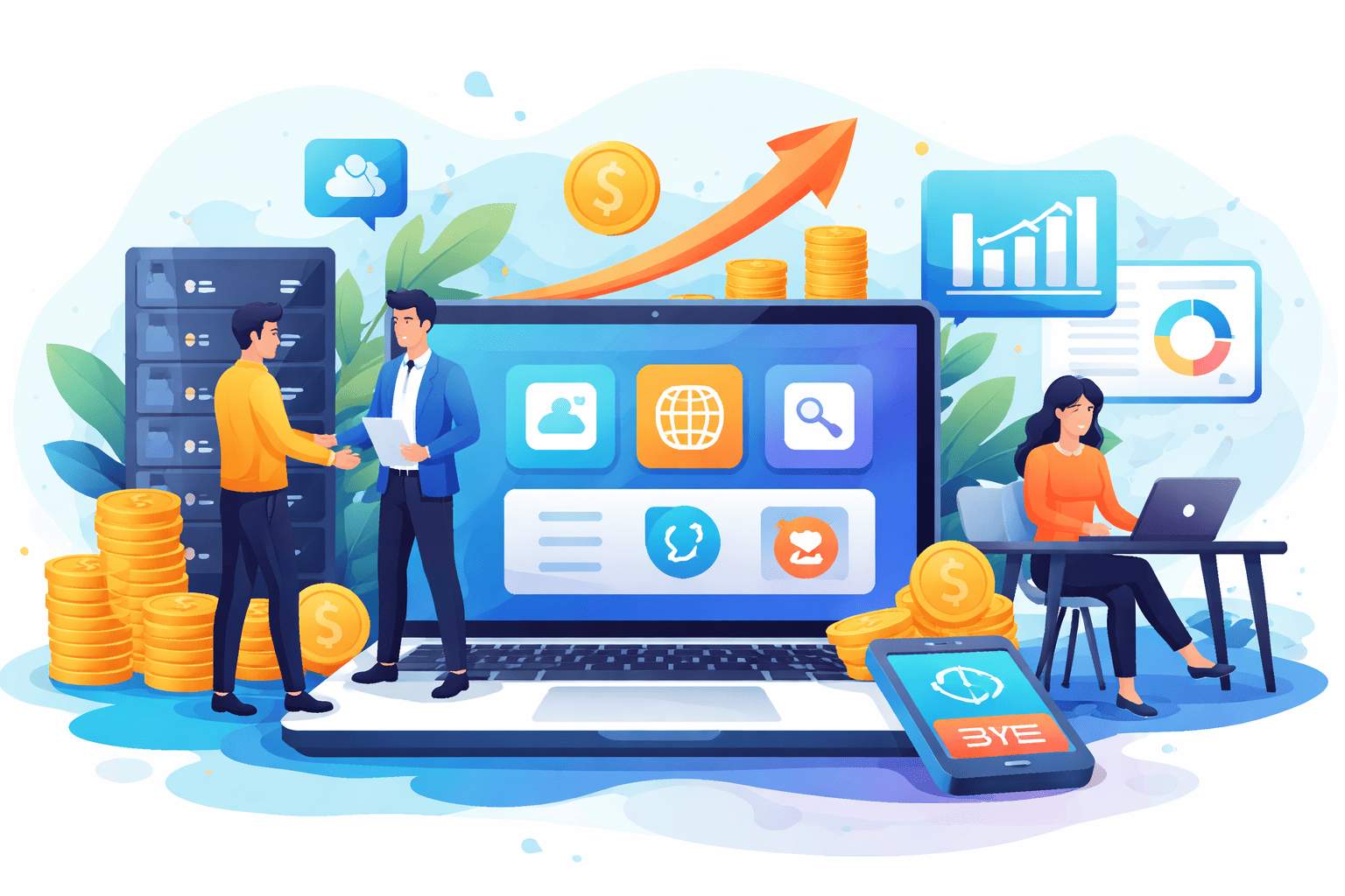 Reventa de servicios digitales: cómo crear un negocio rentable